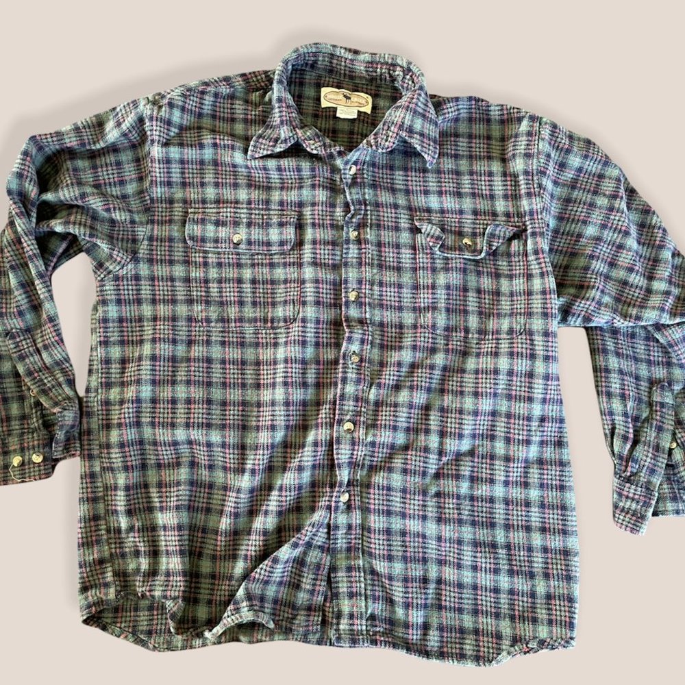 Moose Creek Outdoors Flannel Shirt Large